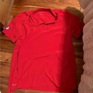Men's Red Polo Shirt nfl‎ 49ers onfield apparel xl (17)